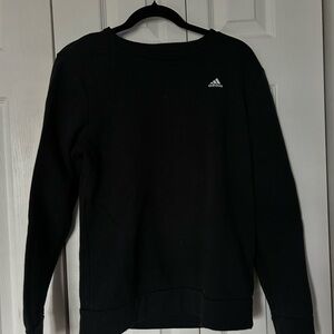 Adidas Black Golf Crewneck Sweater Classic Design